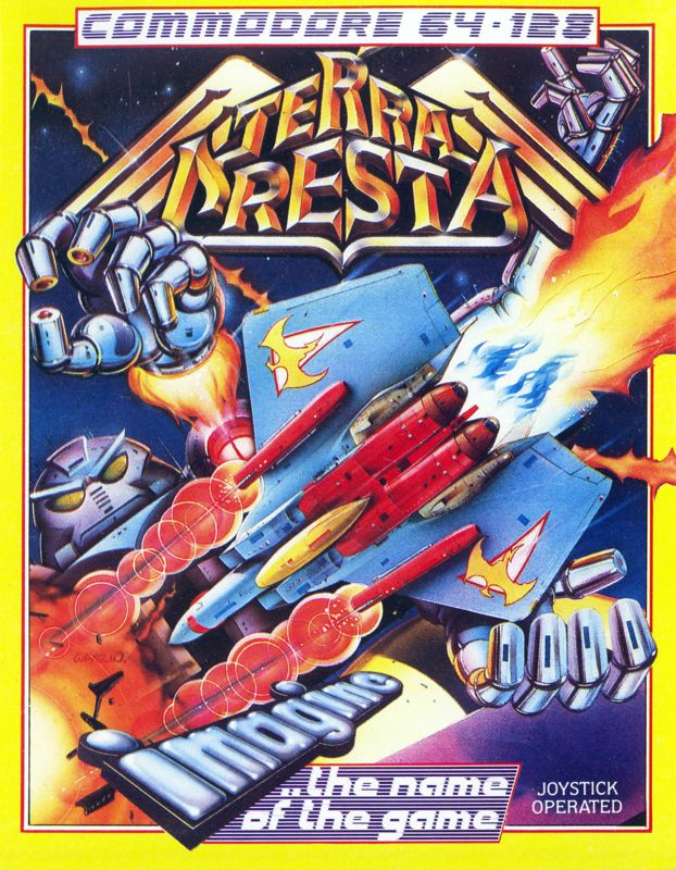 Terra Cresta box art for Famicom